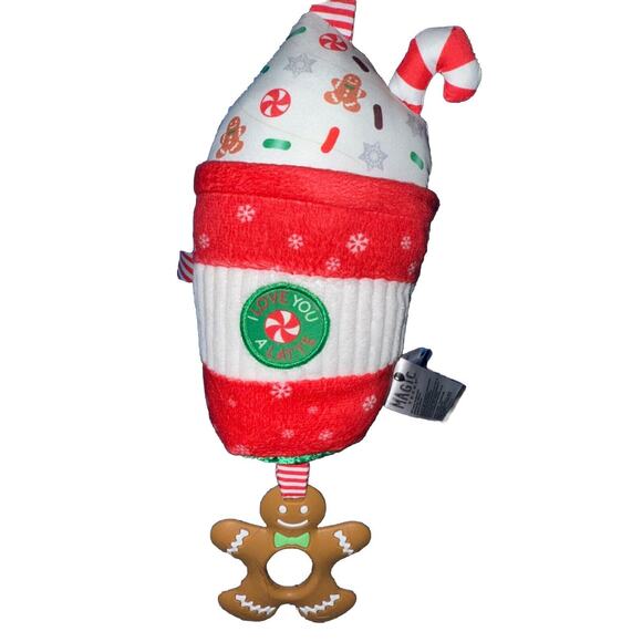 Magic Years On-the-Go‎ Activity Toy Christmas Rubber Teether + Clip / 0+ month - Picture 3 of 4